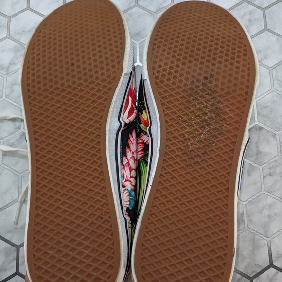 Vans Hawaiian Canvas Sneakers - Picture 5 of 9